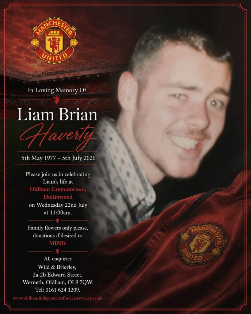 Liam Haverty - Obituary Notice Liam Haverty - Obituary Notice